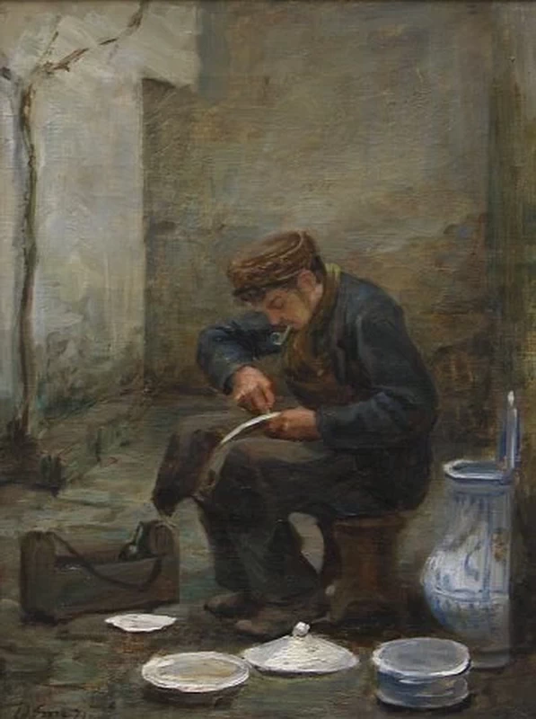 IL riparatore di porcellane - Auckland Art Gallery